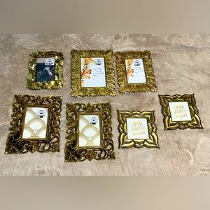 7 Gold Frames